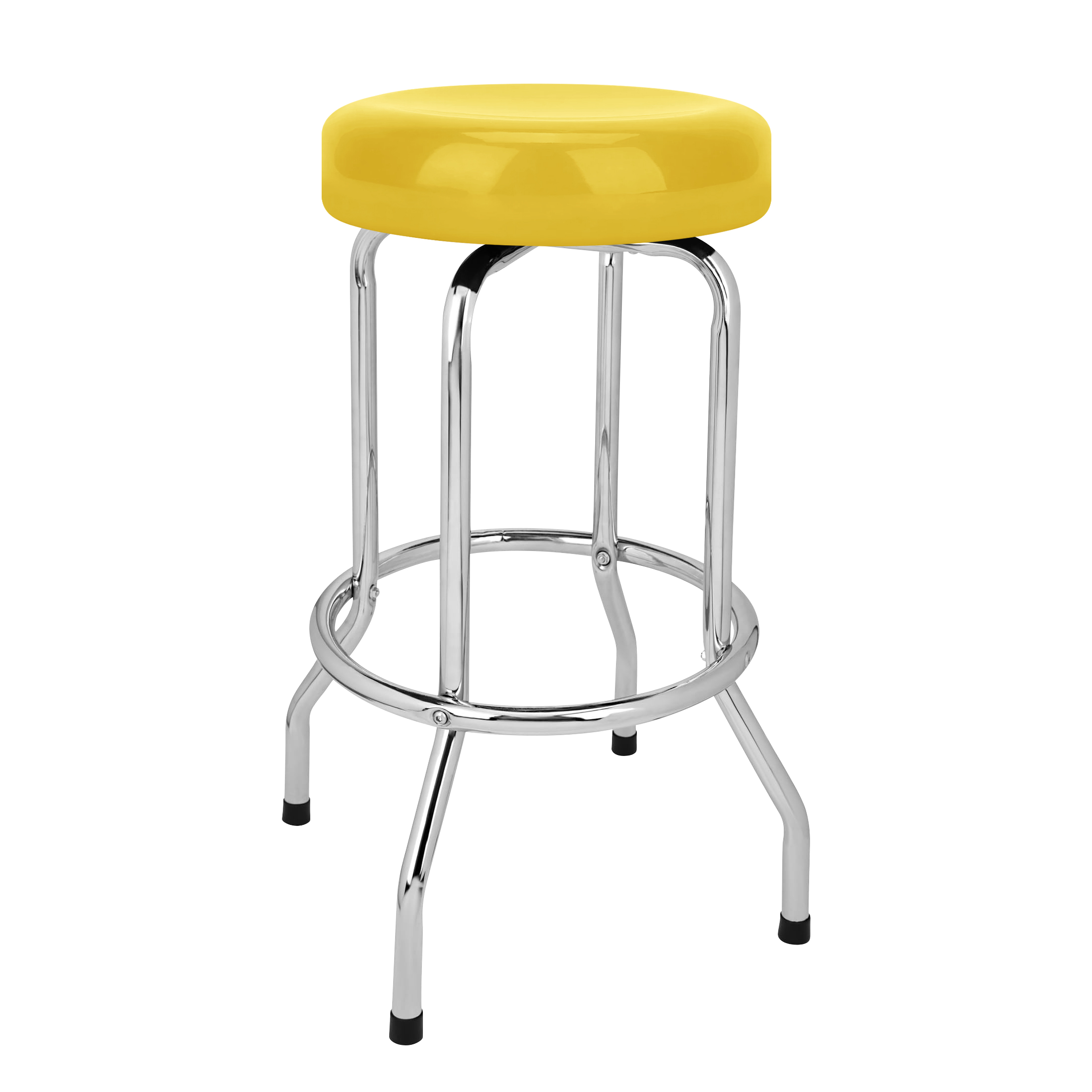 Rotatable PVC Bar Stool 25'' 20