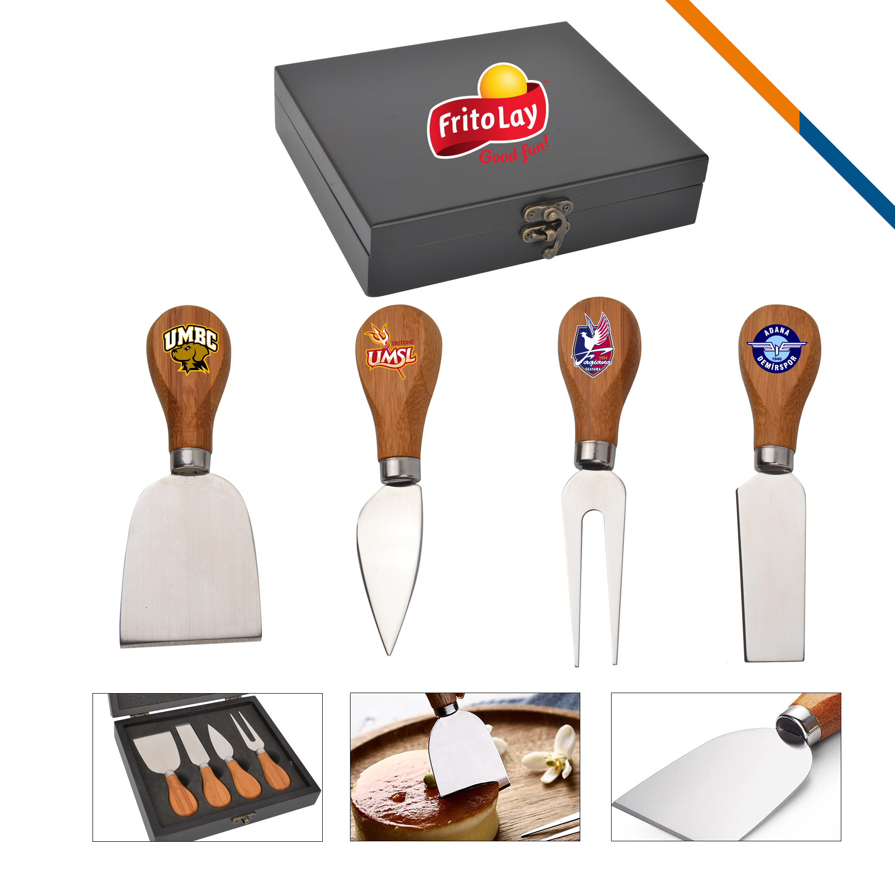 Trinia Cheese Knife Set 2
