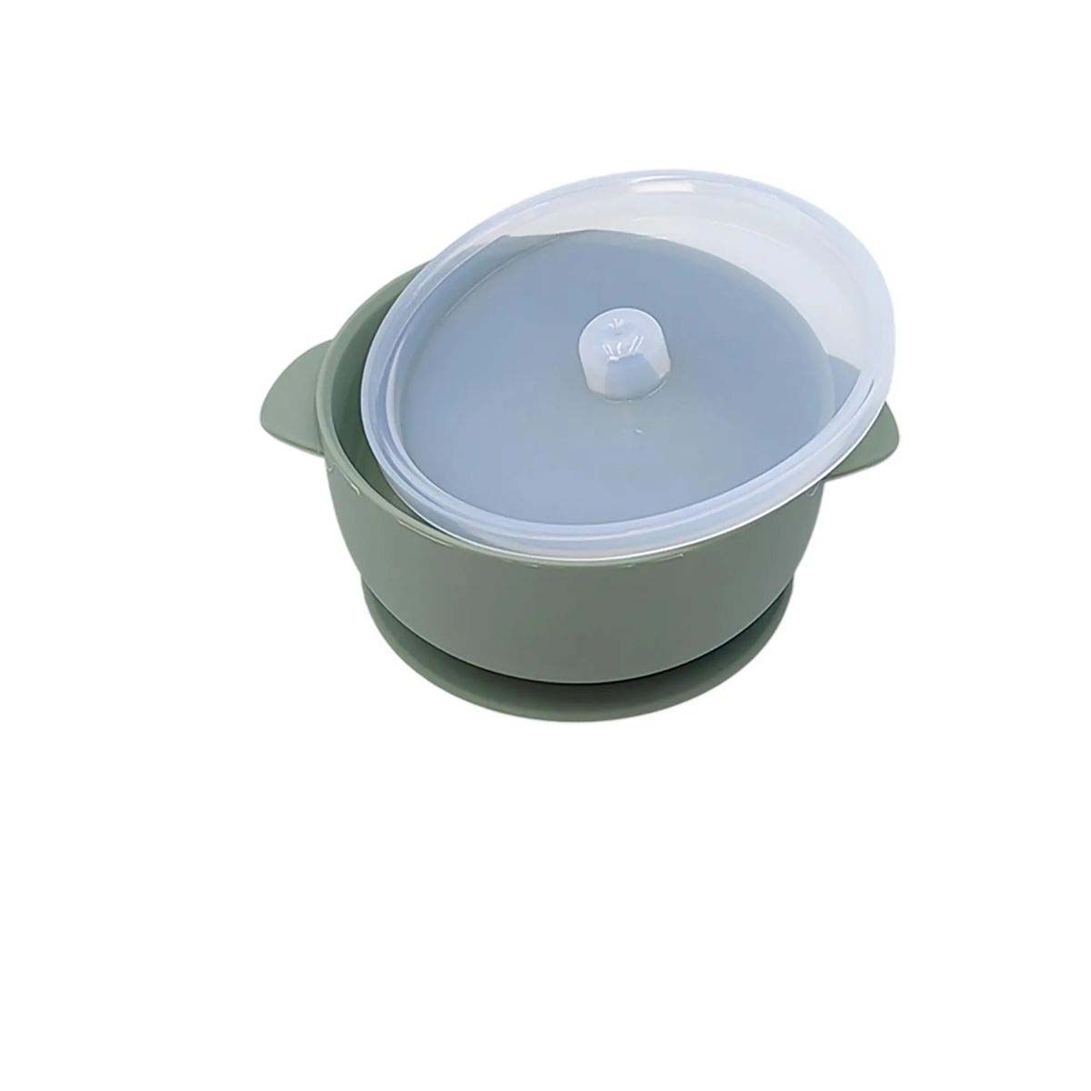 Silicone Baby Bowl Leakproof Lid Suction Base 18