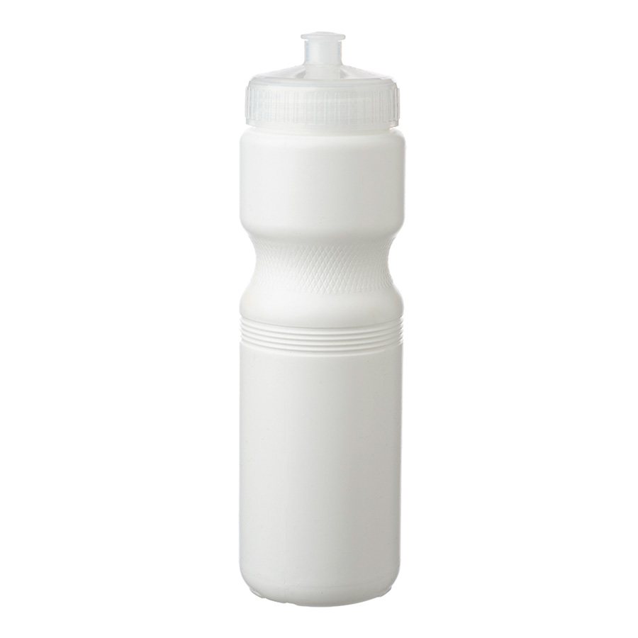 Plastic Water Bottles with Color Push Cap 28 oz. 26