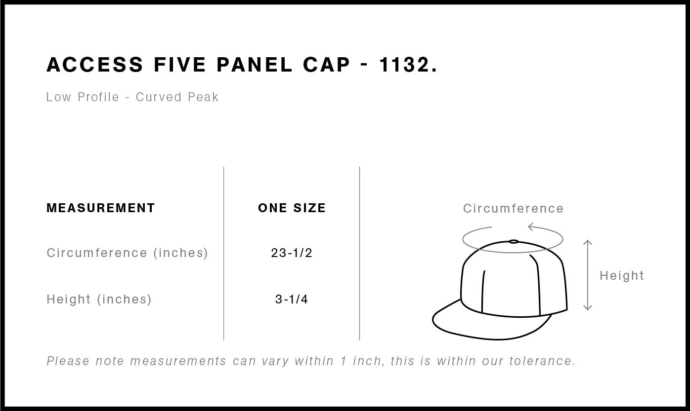 Access Five Panel Cap | 1132 12