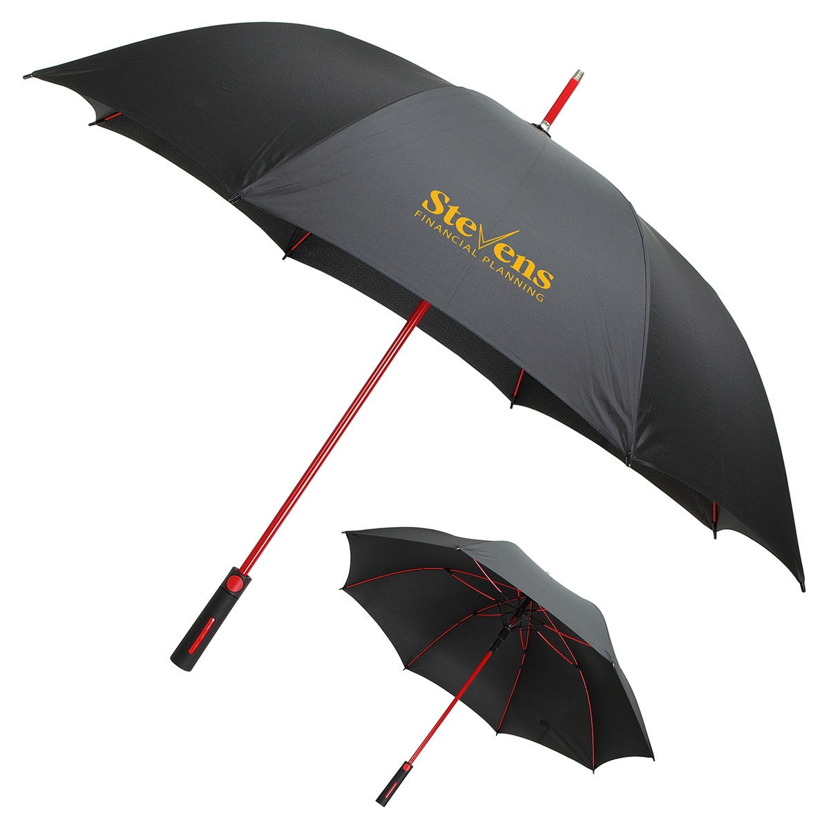 Parkside Auto-Open Umbrella with Contrasting Color Frame 19