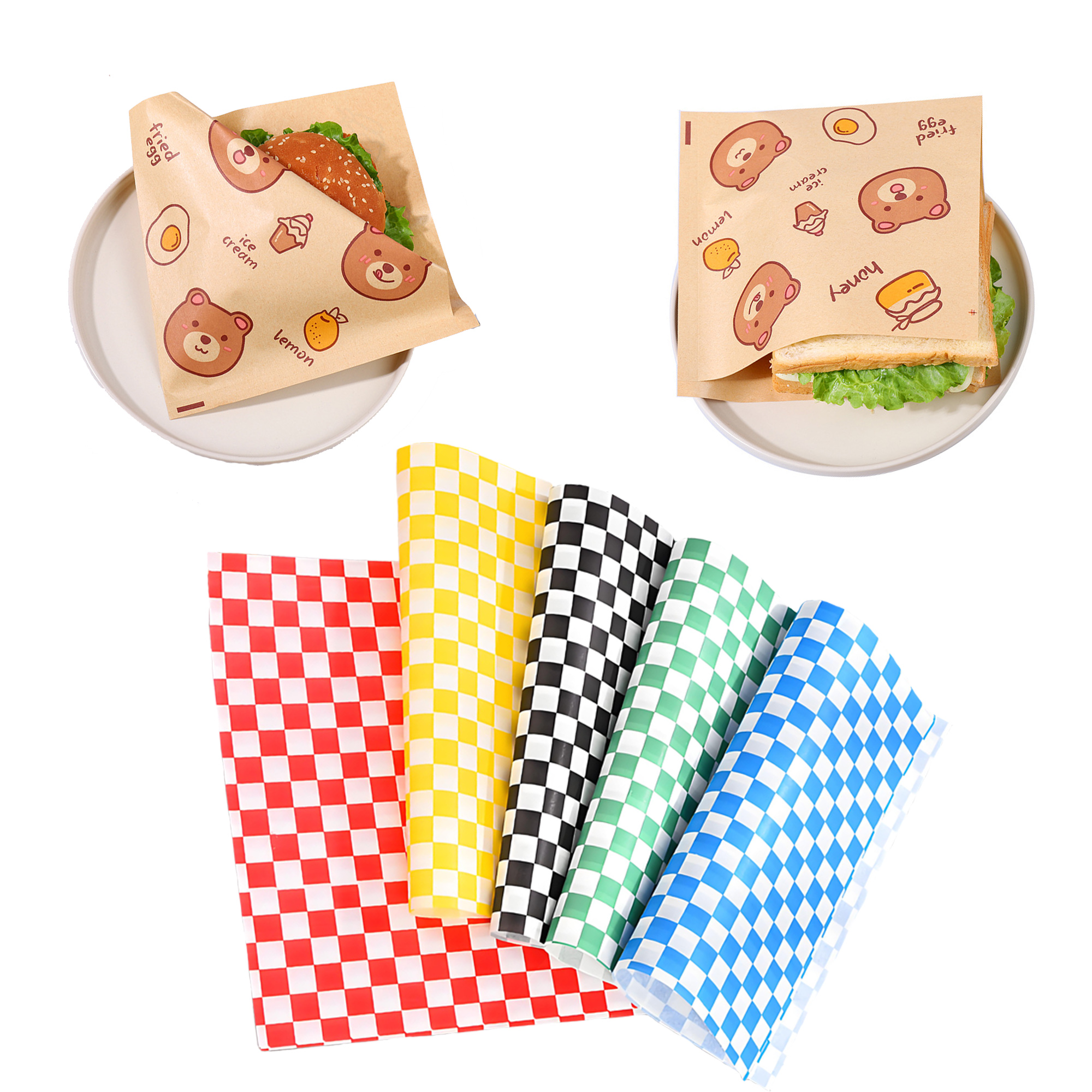 Moisture-Resistant Coated Food Wrap Paper and Liner Paper 4