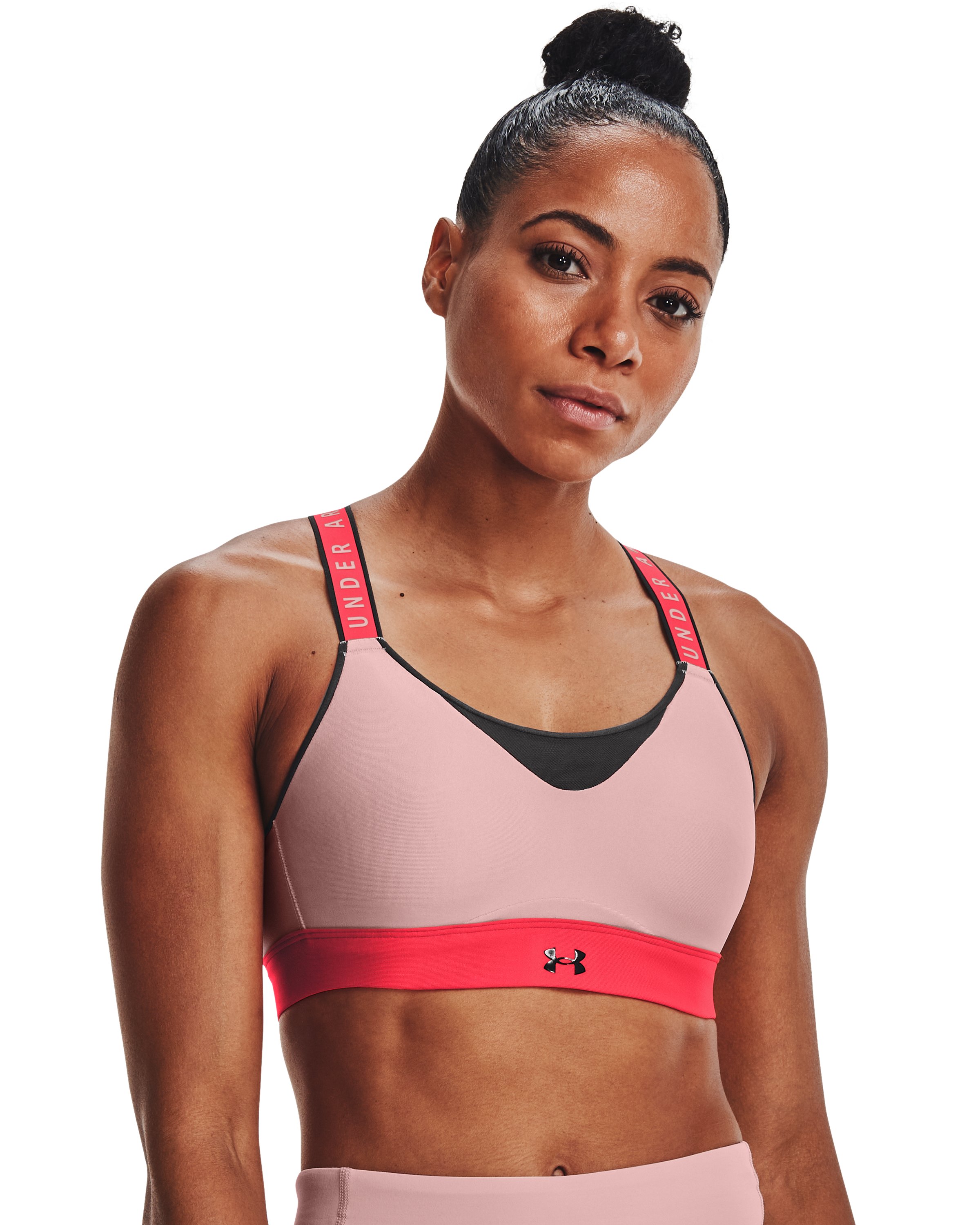 UA Infinity High Blocked Women's Sports Bra 2