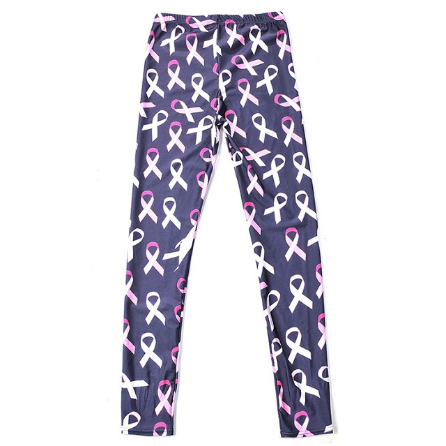 Breast Cancer Awareness Leggings 3