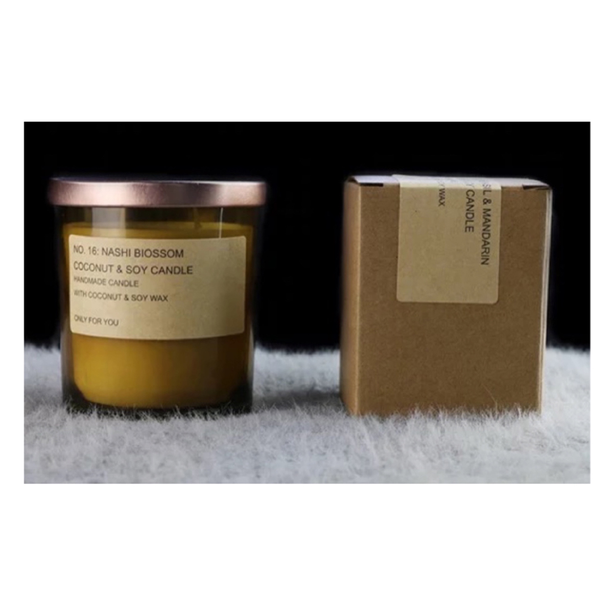 MOQ 10 pcs Aromatic Soy Wax Candle 2