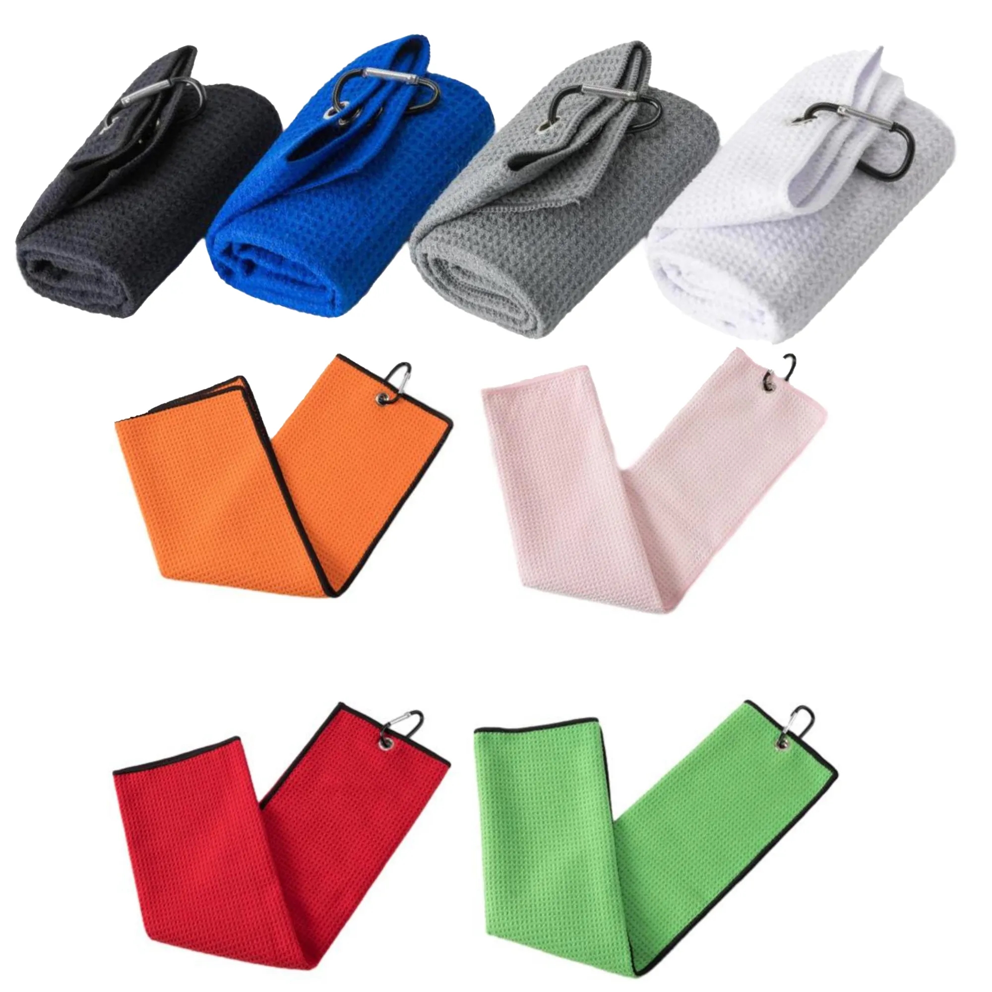 Microfiber Golf Towel MOQ 100PCS 2
