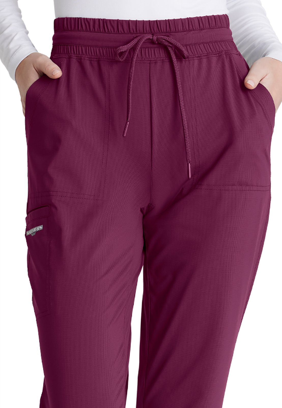 Skechers Slip-Ins - Women's Five-Pocket Shirred Waistband Reach Scrub Pant 14