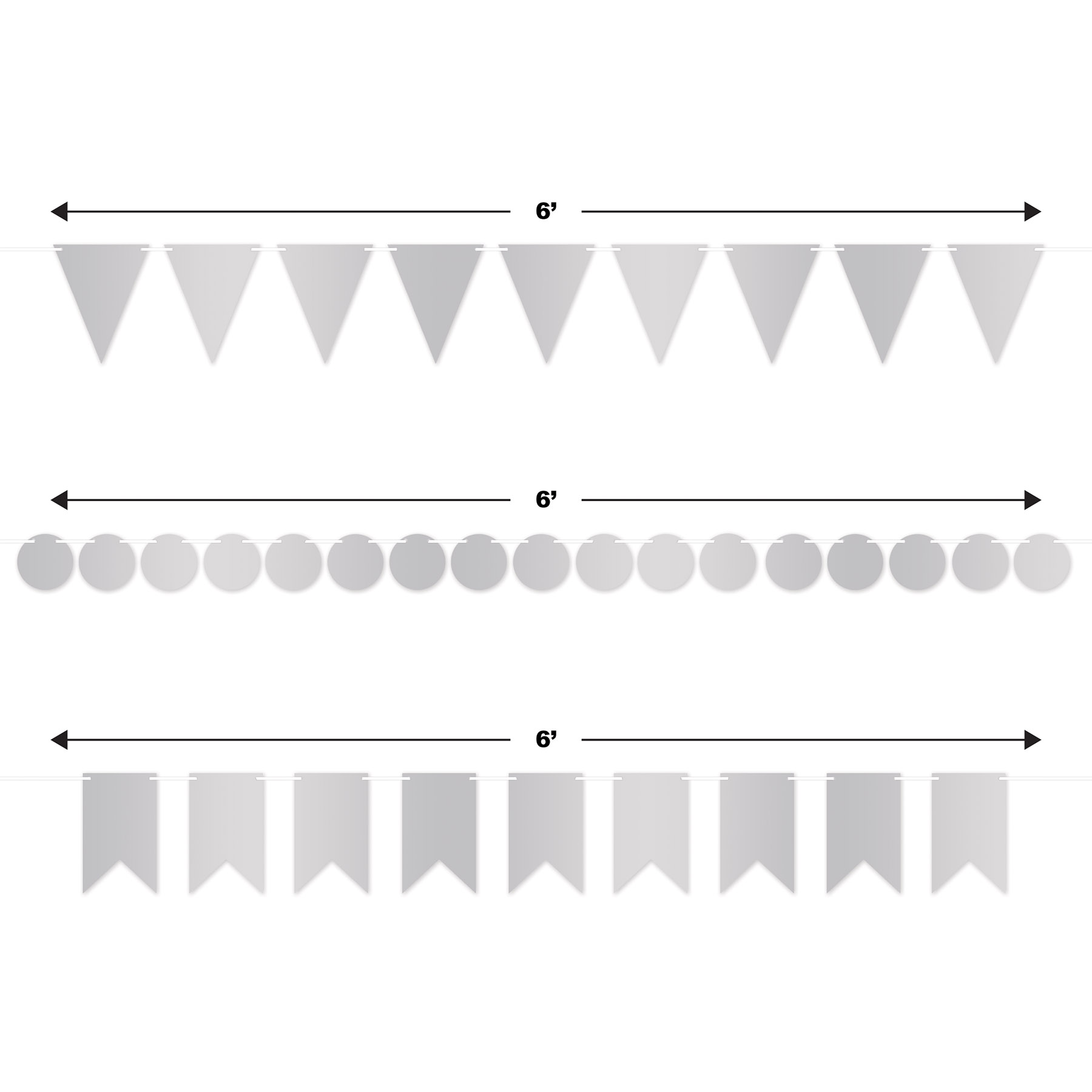 Foil Mini Streamer Kit 3