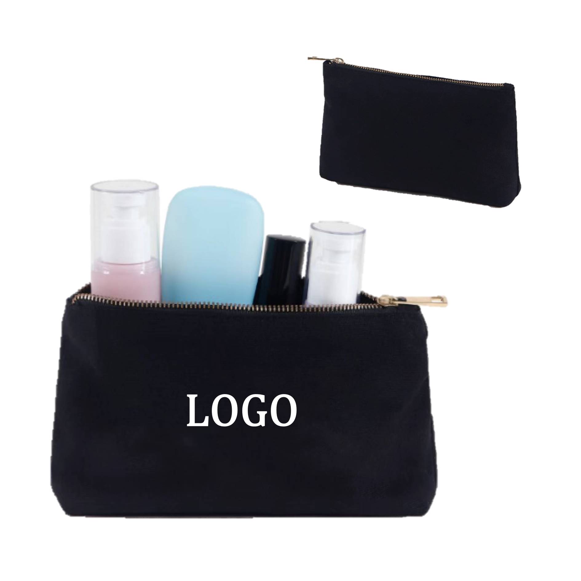 Canvas Travel Makeup Bag 2