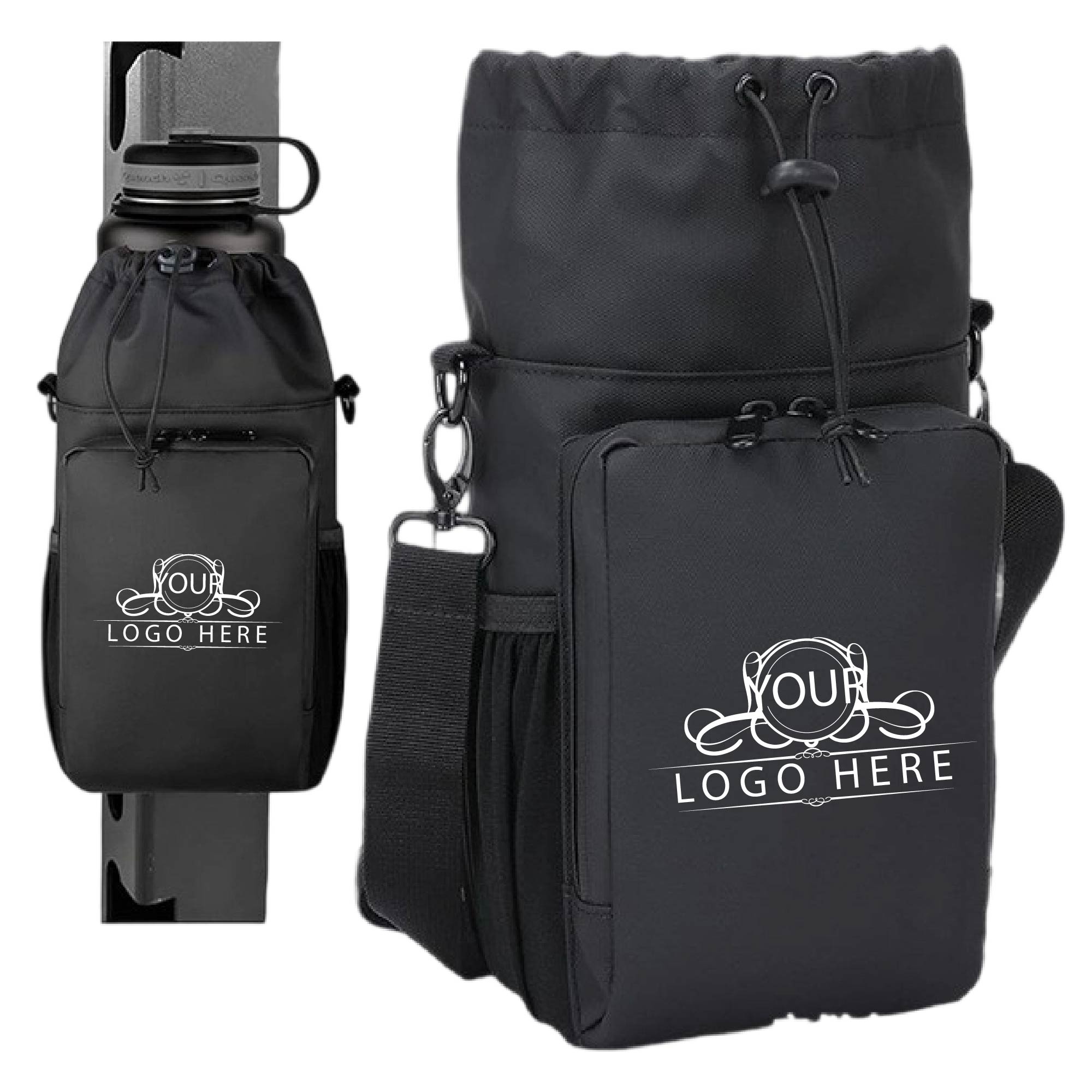 Outdoor Sports Water Bottle Bag With Strap 3