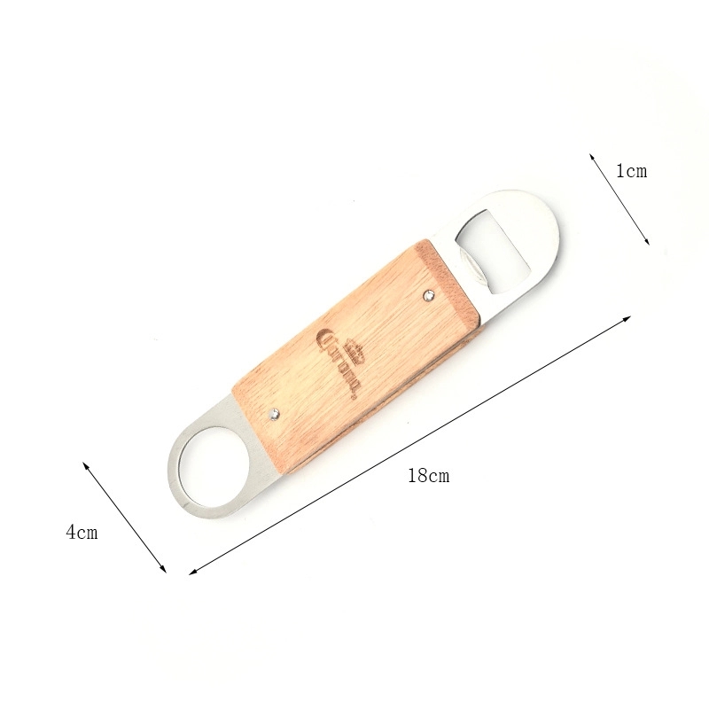 Advertising Flat Wood beer Bottle Openers 2