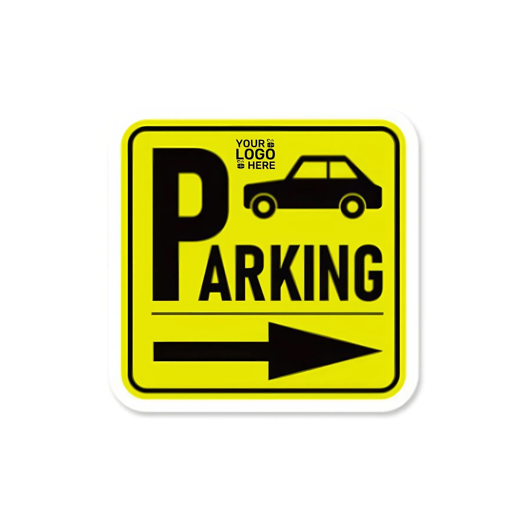 Realistic Warning Sign Waterproof Stickers 6