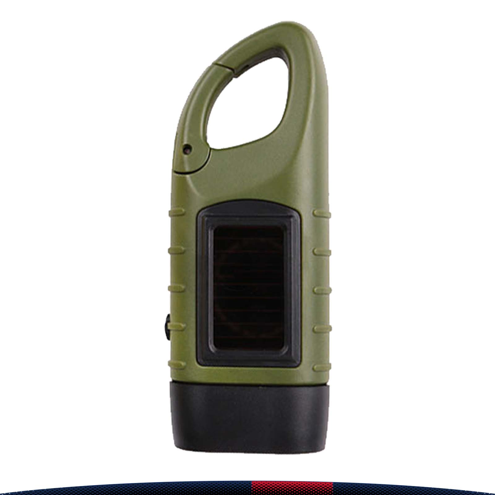 Hand Crank Solar Flashlight 5