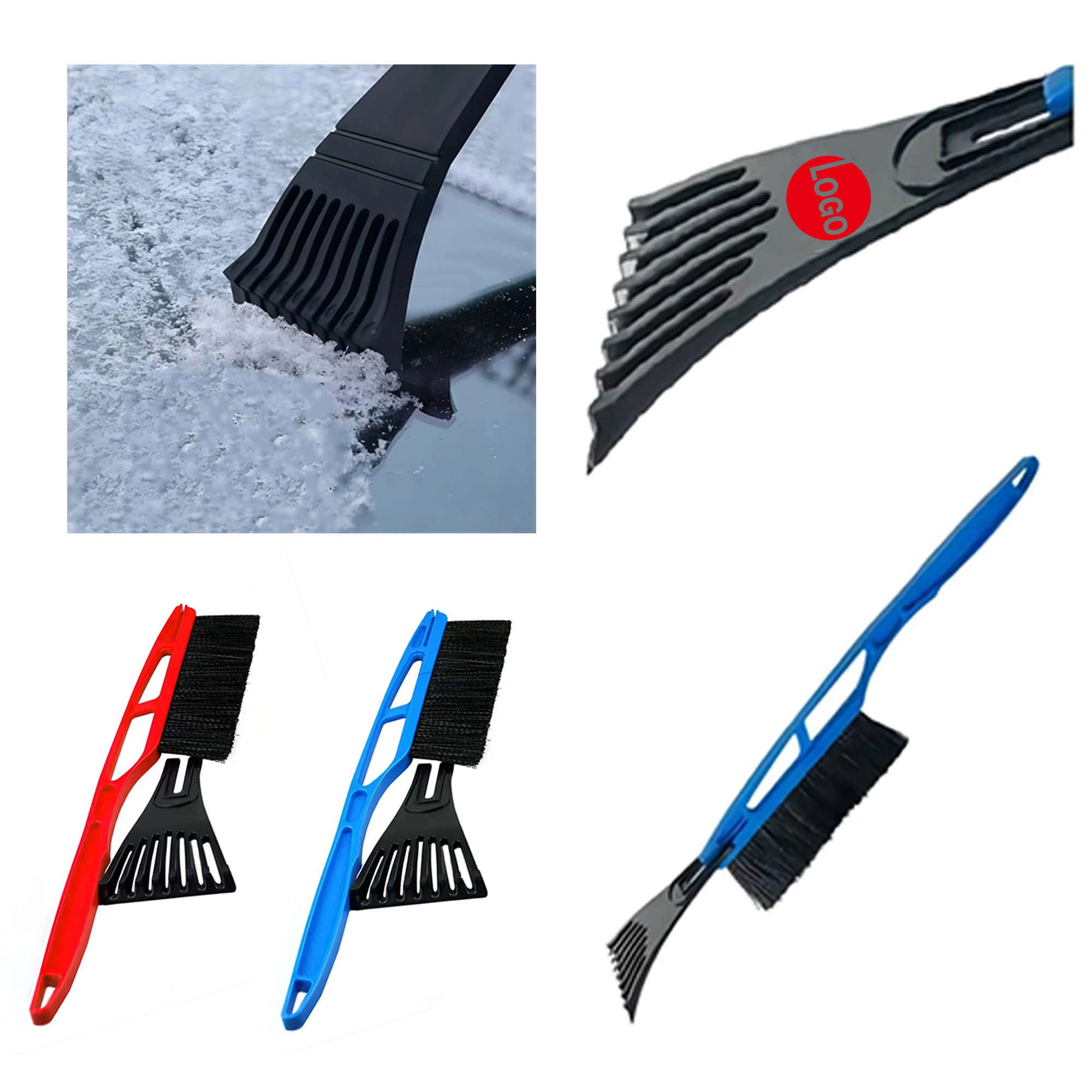 Durable 2 in 1 Ice Scraper / Brush 2