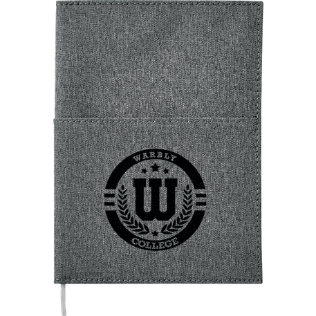 FSC® Mix 5" x 7" Canvas Pocket Refillable Notebook 9