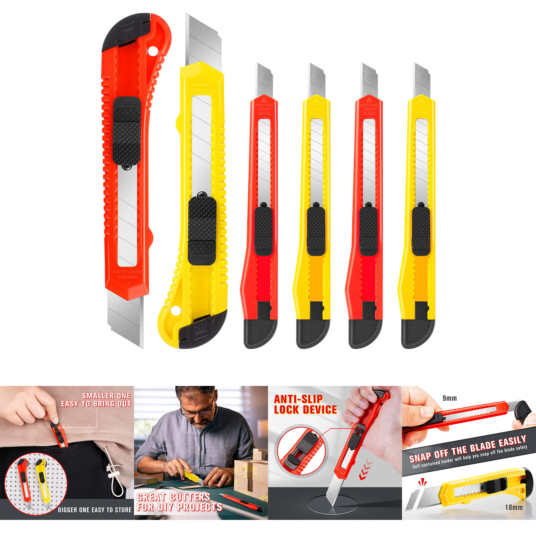 6-Pack Box Cutters 2