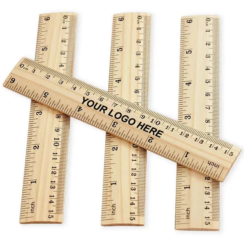Custom 6 Inch Wooden Ruler 8