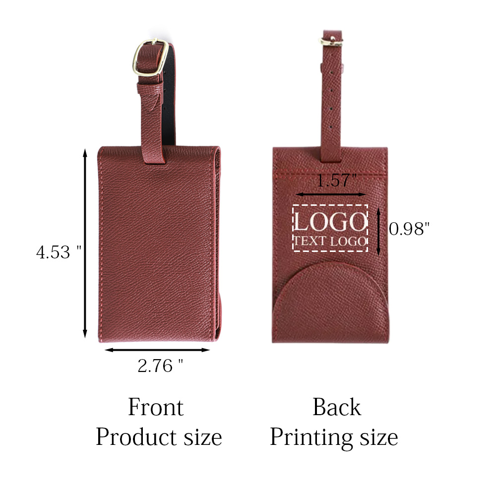 Travel Leather Luggage Tag 8