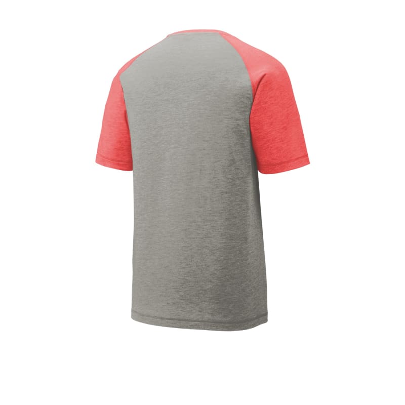 Sport-Tek PosiCharge Tri-Blend Wicking Raglan Tee. 98