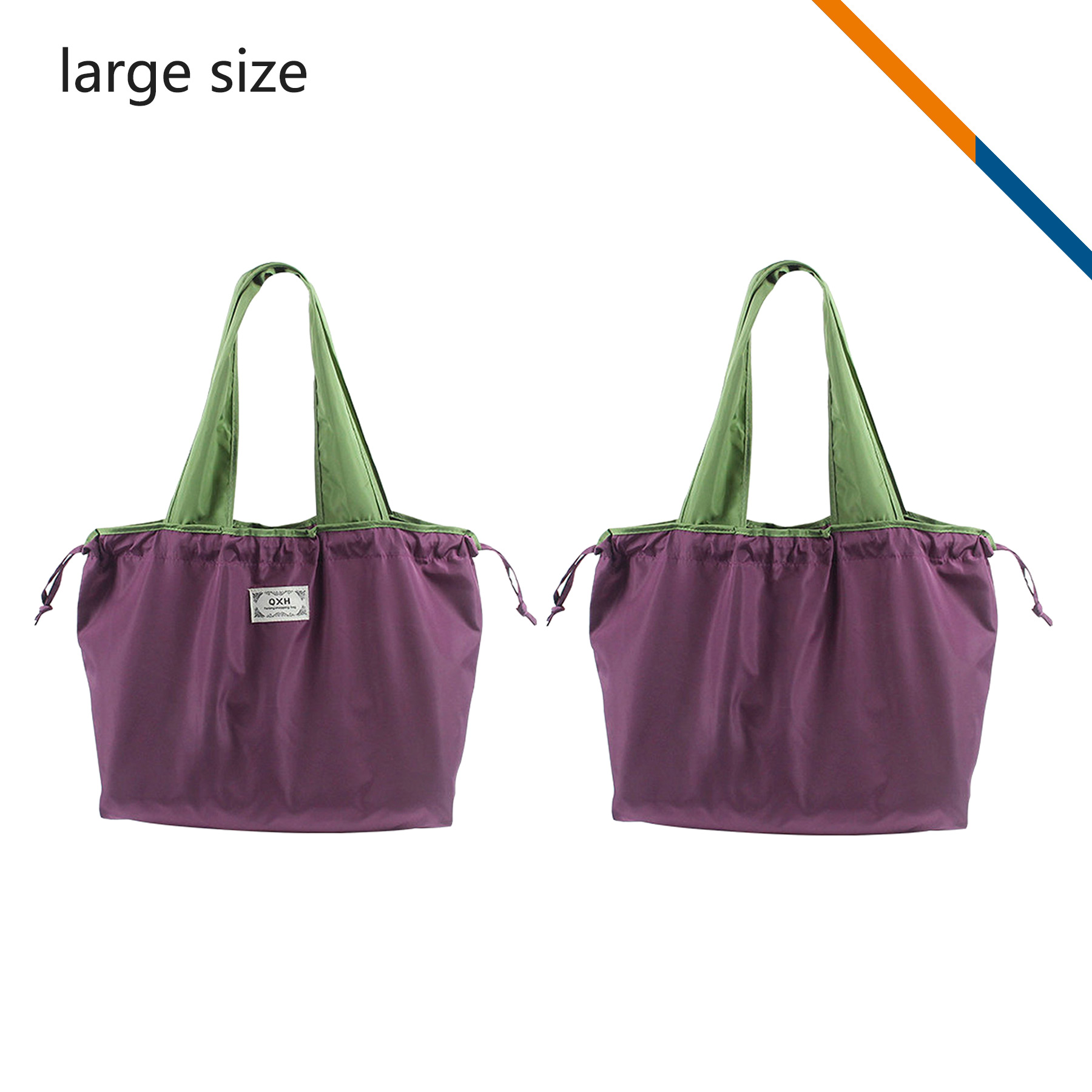 DrawNest Foldable Drawstring Tote Bag 11