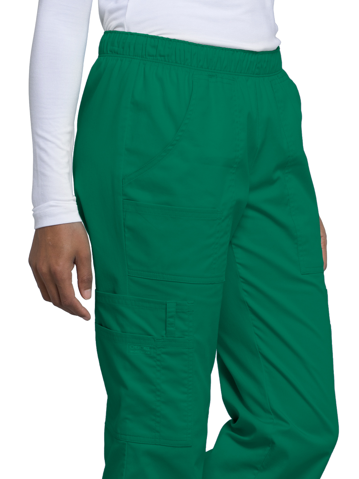 Cherokee - Workwear Core Stretch - Mid Rise Pull-On Cargo Pant 28