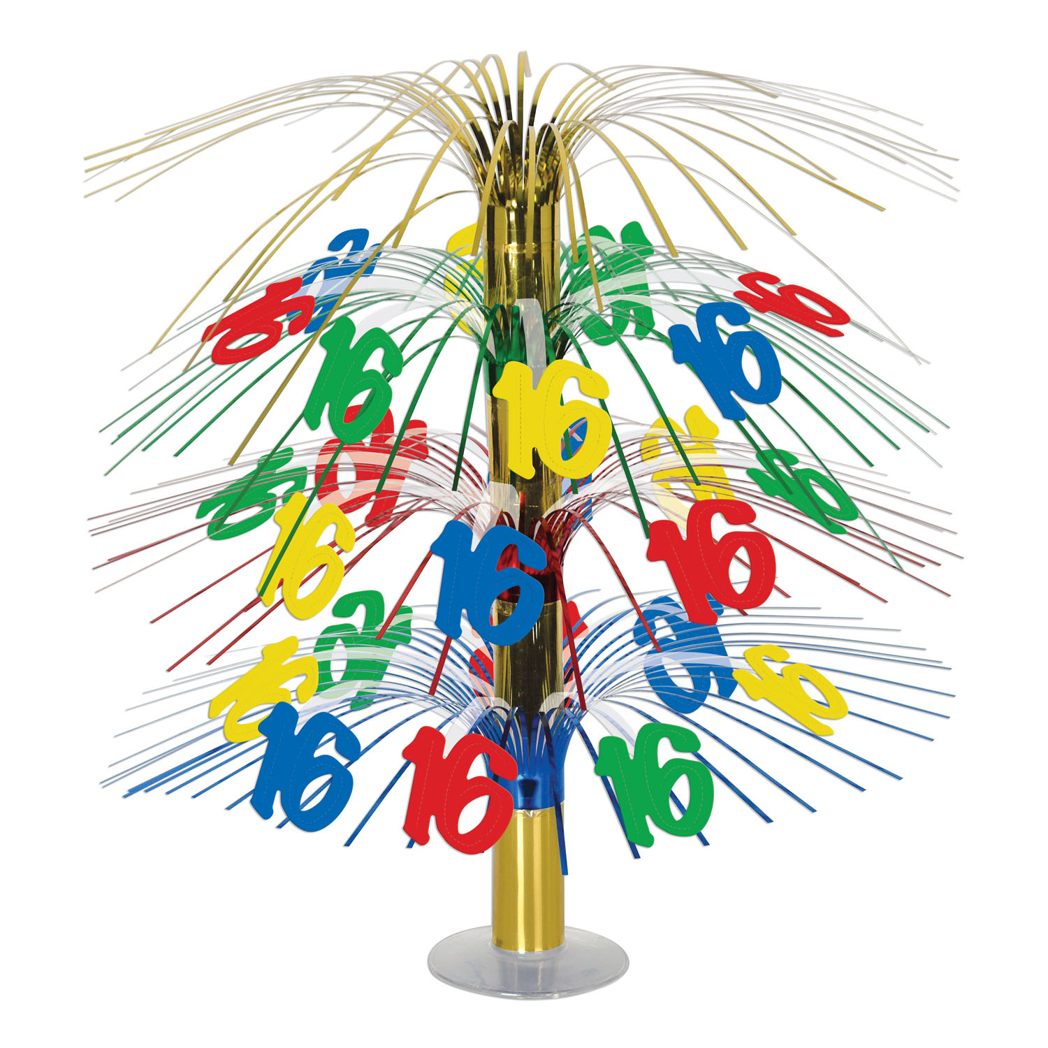 Number 16 Cascade Centerpiece