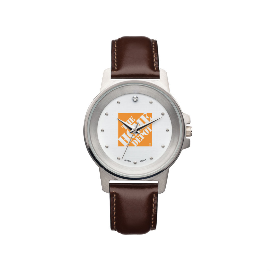 The Refined Watch - Ladies - Brown Band