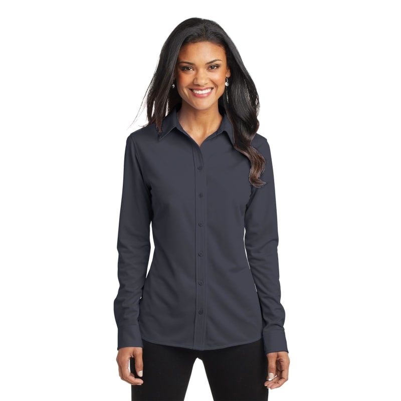 Port Authority Ladies Dimension Knit Dress Shirt. 17