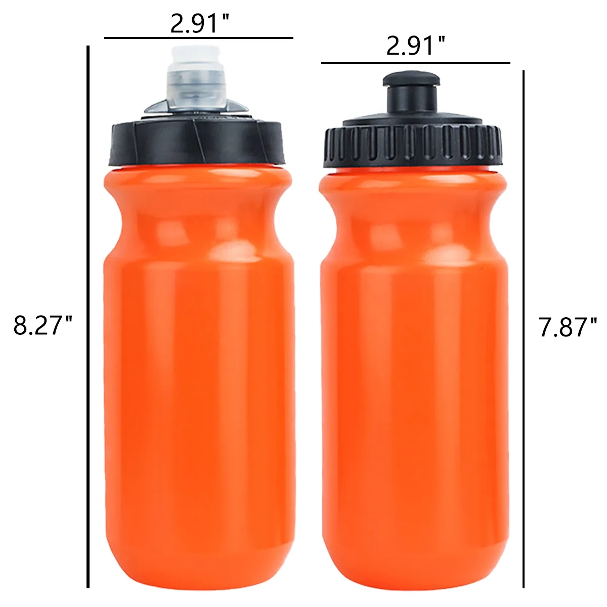 18oz Large Capacity portable anti-fall Sports Water Bottles 5