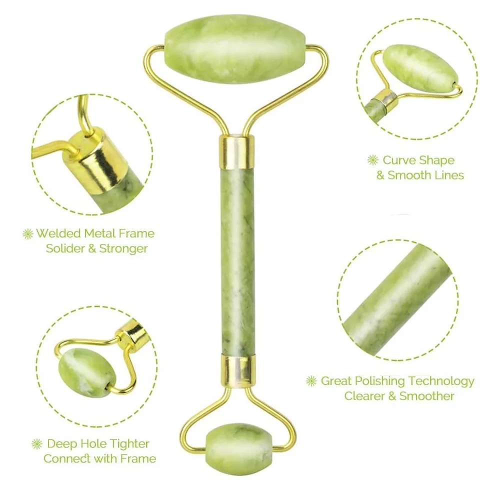 Face Roller and Gua Sha Set for Skin Care Routine 5