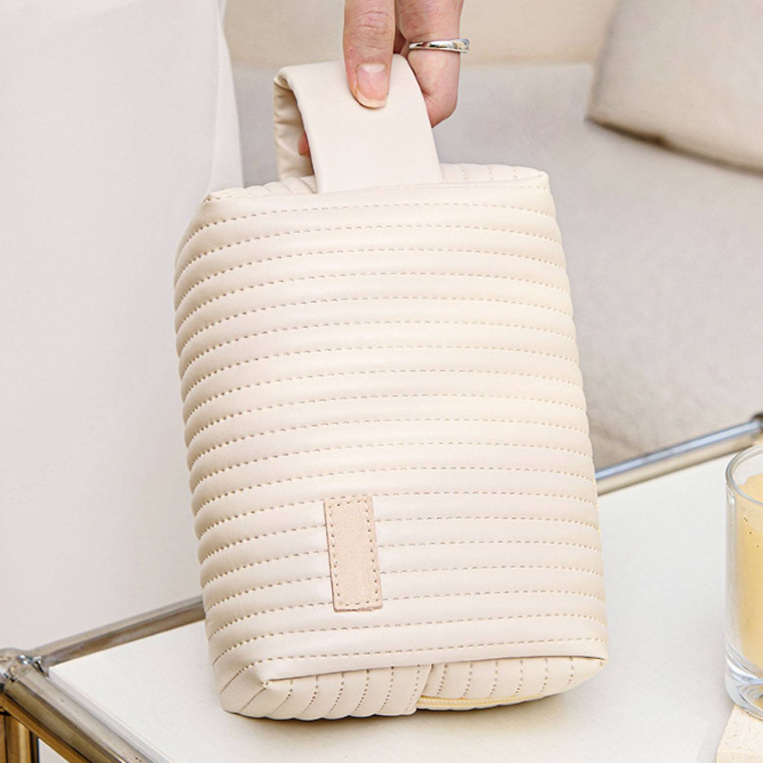PU Leather Waterproof Cosmetic Bag 13