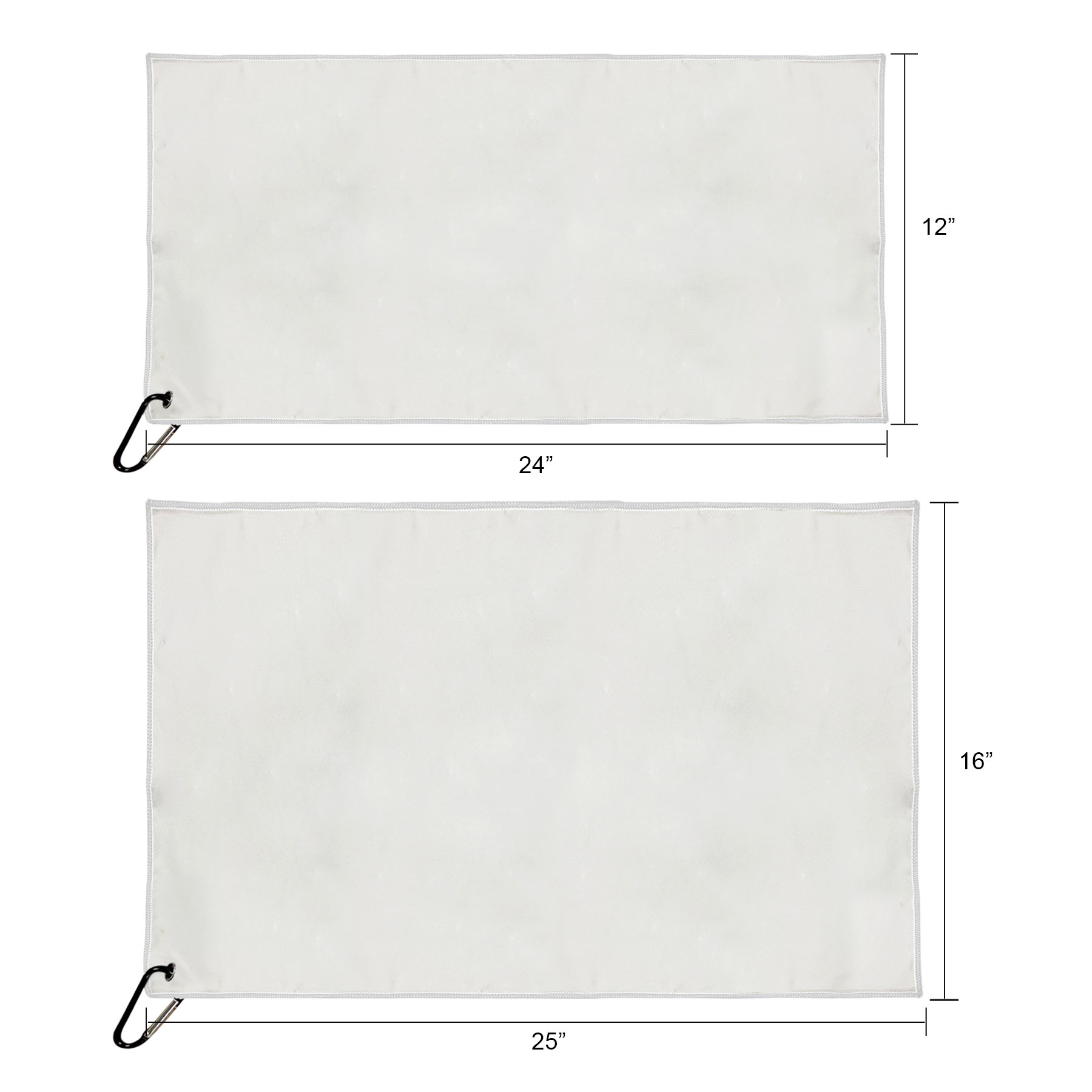Free Shipping Full Color 200gsm Seude Microfiber Golf Towel 21