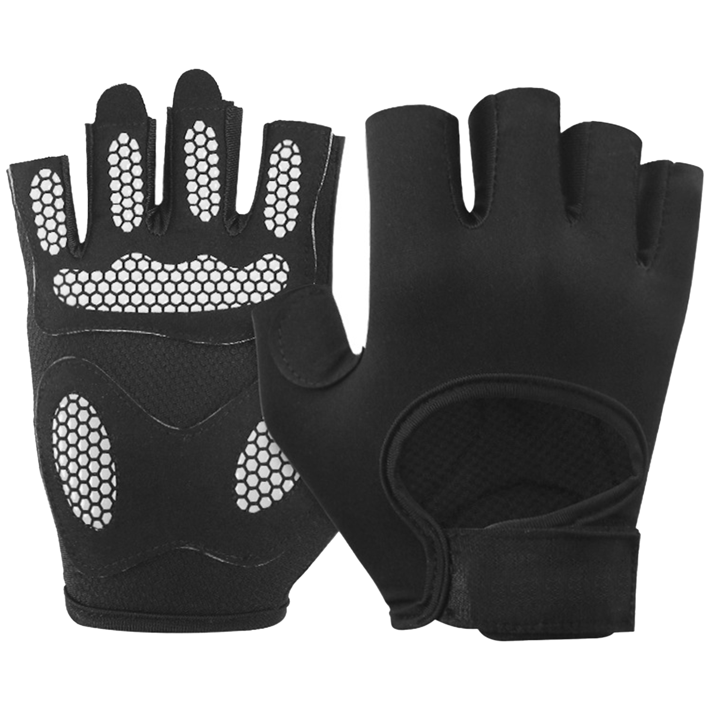 Polyester Thickened Fitness Gloves For Palm Protection 2
