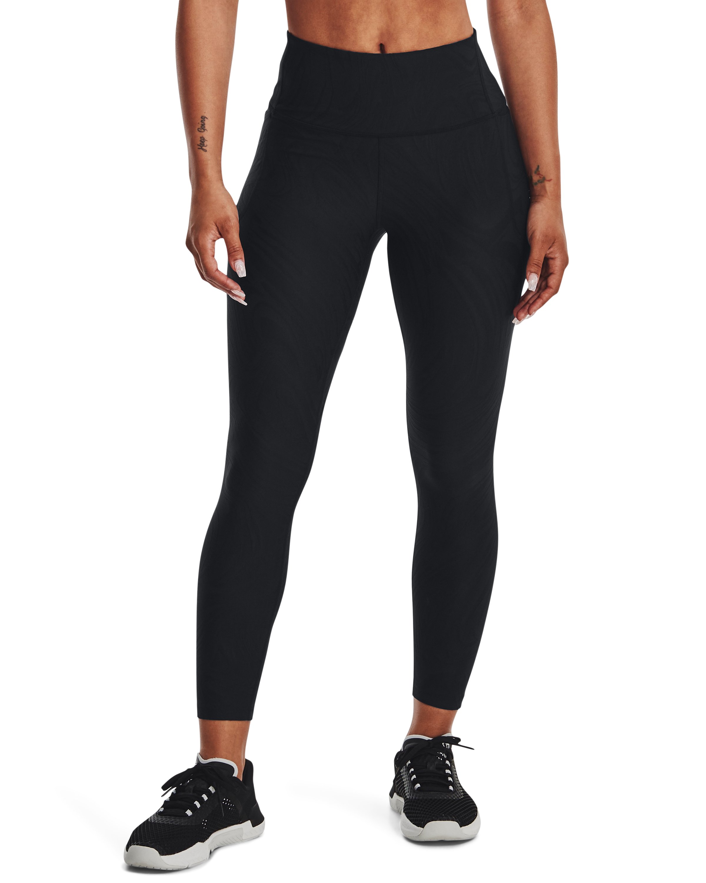 Women's UA Meridian Jacquard Ankle Leggings 5