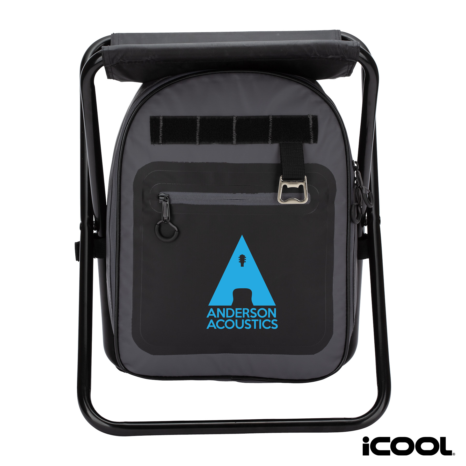 iCOOL® Cape Town 20-Can Capacity Backpack Cooler Chair 20