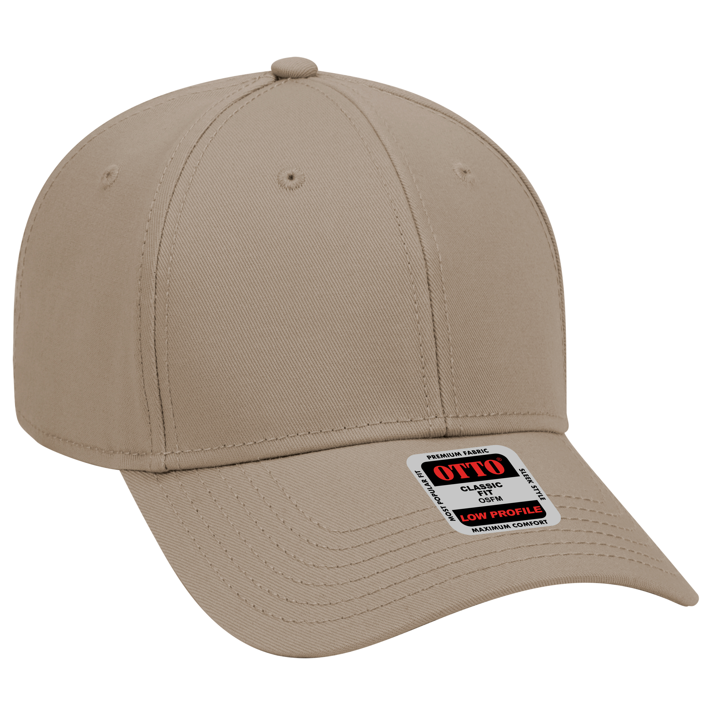 OTTO CAP® 6 Panel Low Profile Baseball Cap 23