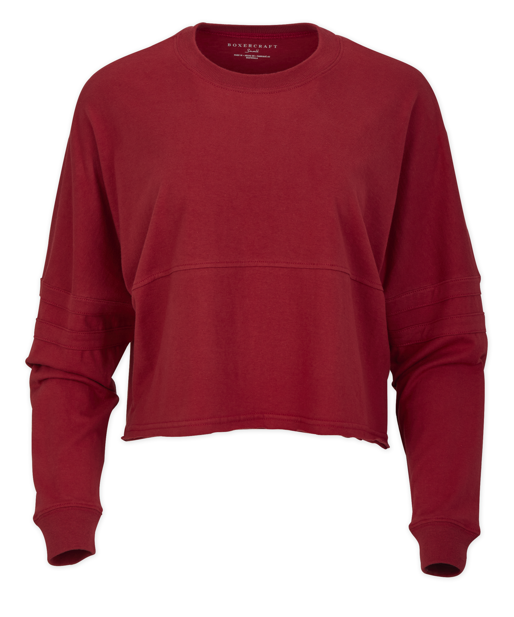 BOXERCRAFT WOMEN'S  CROPPED RETRO JERSEY T15 9