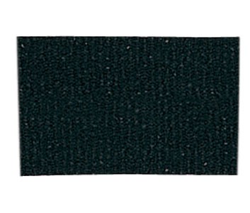 Solid Black "V" Neck Ribbon with Clip, 1 1/2" wide 2