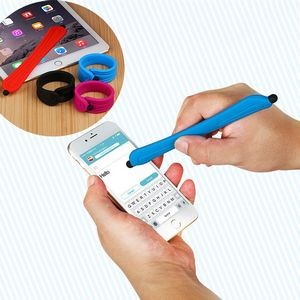 Silicone Slap Bracelet Stylus Pen 1