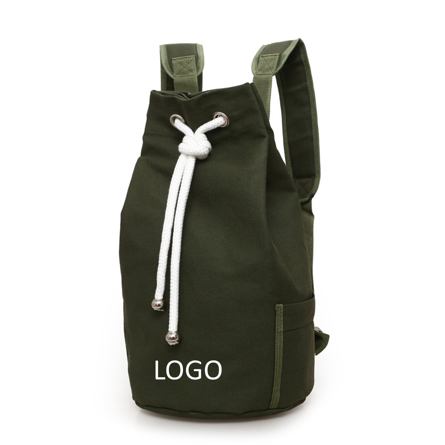 Canvas Drawstring Backpack 5