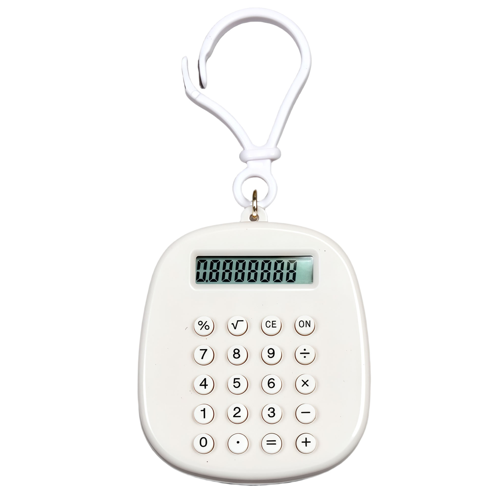 Mini Electronic Calculator Keychain with Maze Luggage Tag 6
