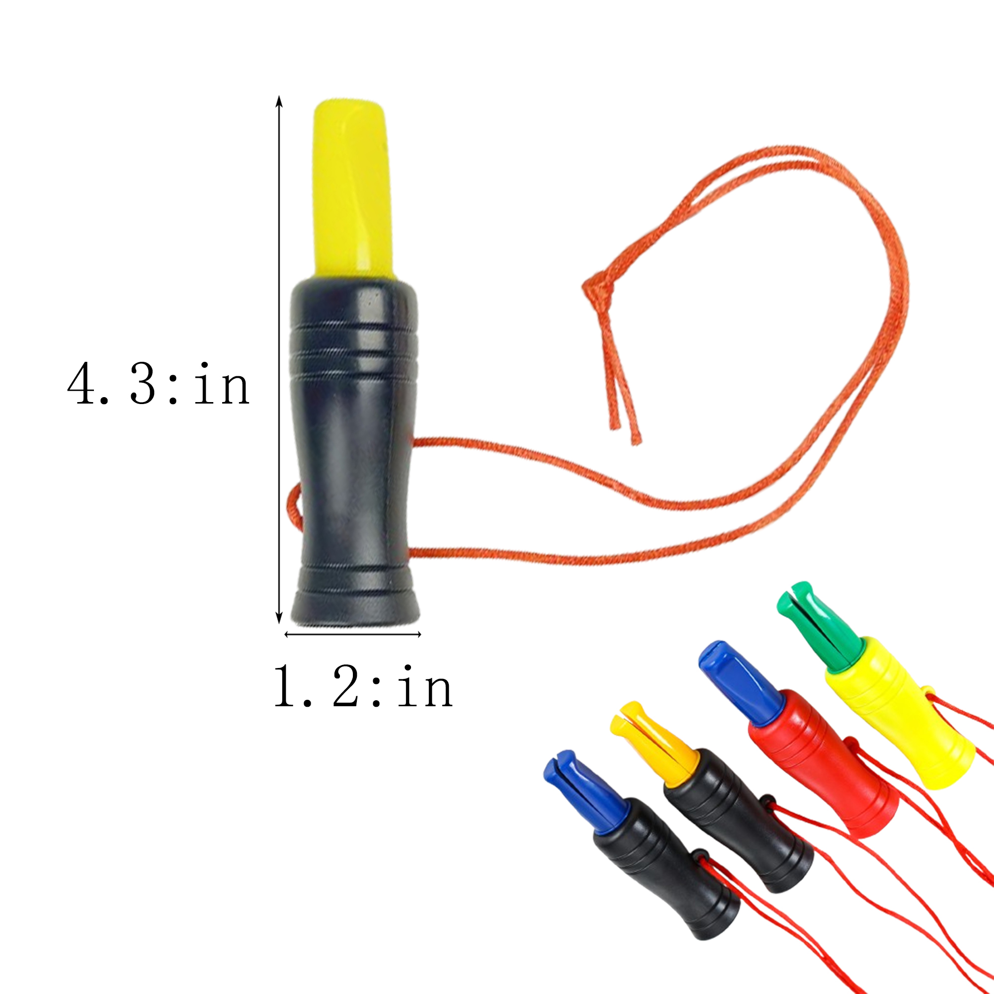 Outdoor Plastic Duck Call Whistle 1