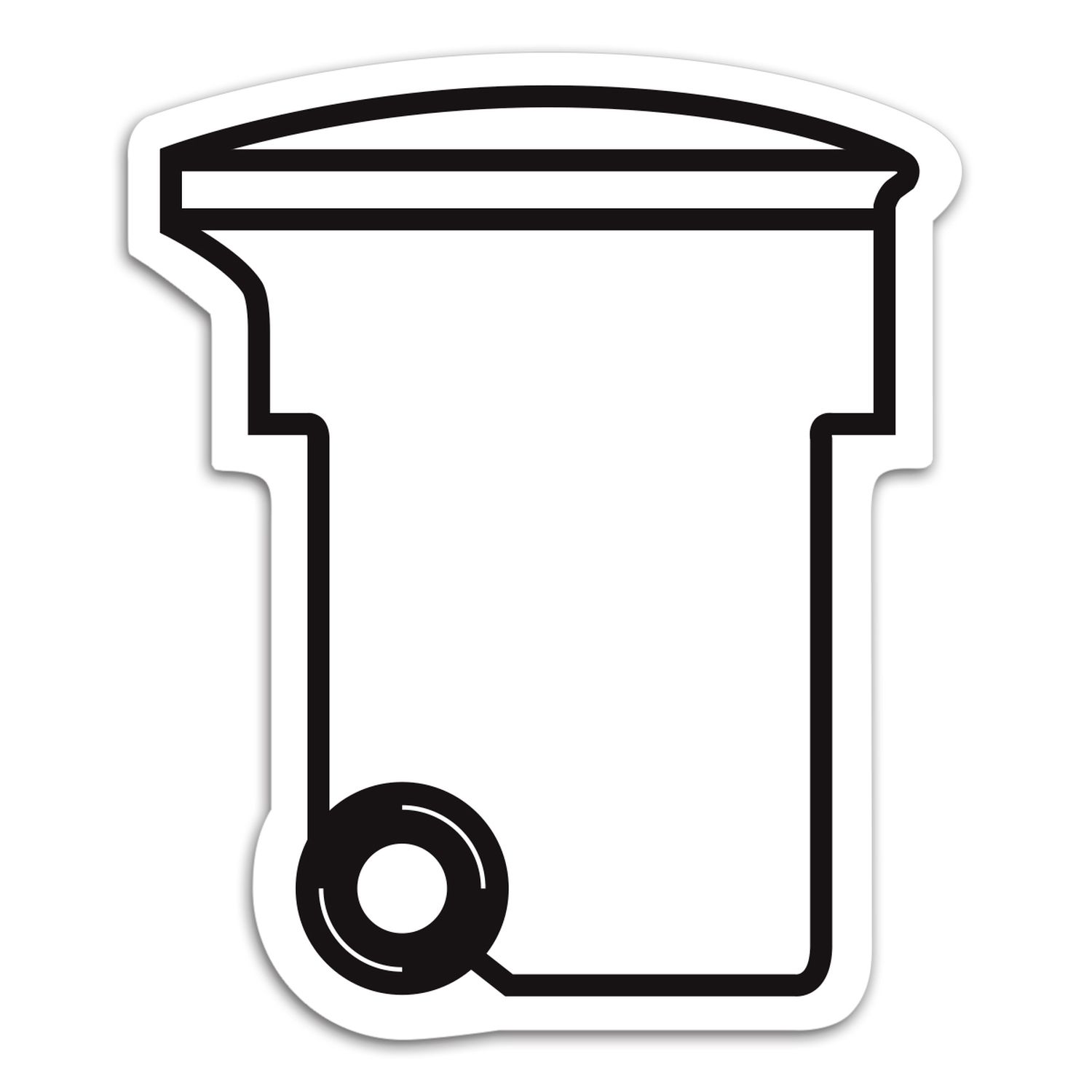 Trash / Recycling Bin Magnet 2