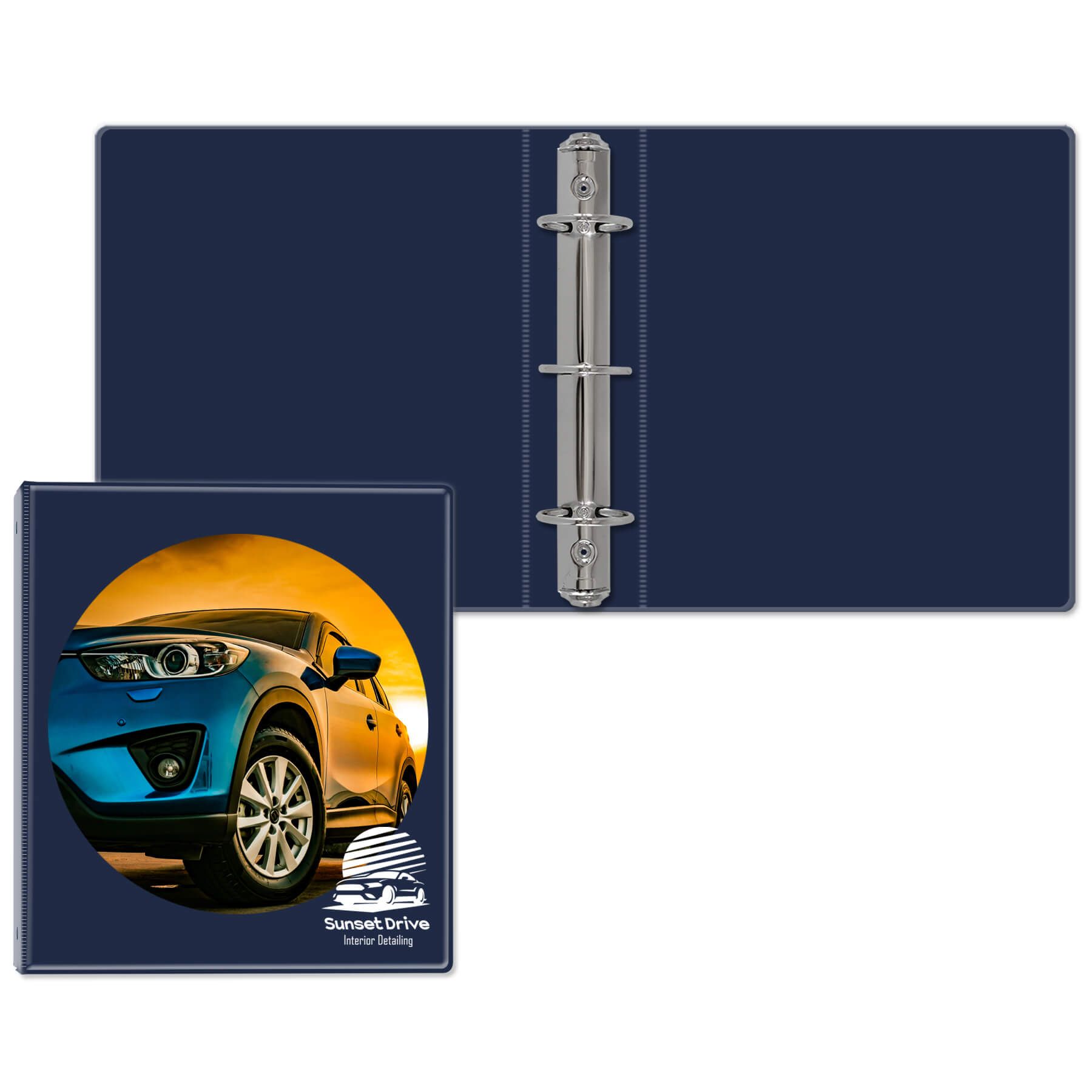 1 1/2" Express Round Ring Binder Junior 6