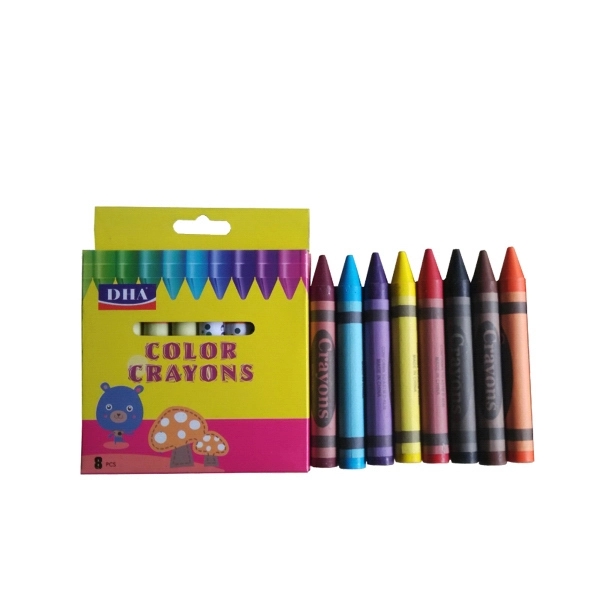 8 Pack Jumbo Crayon 1