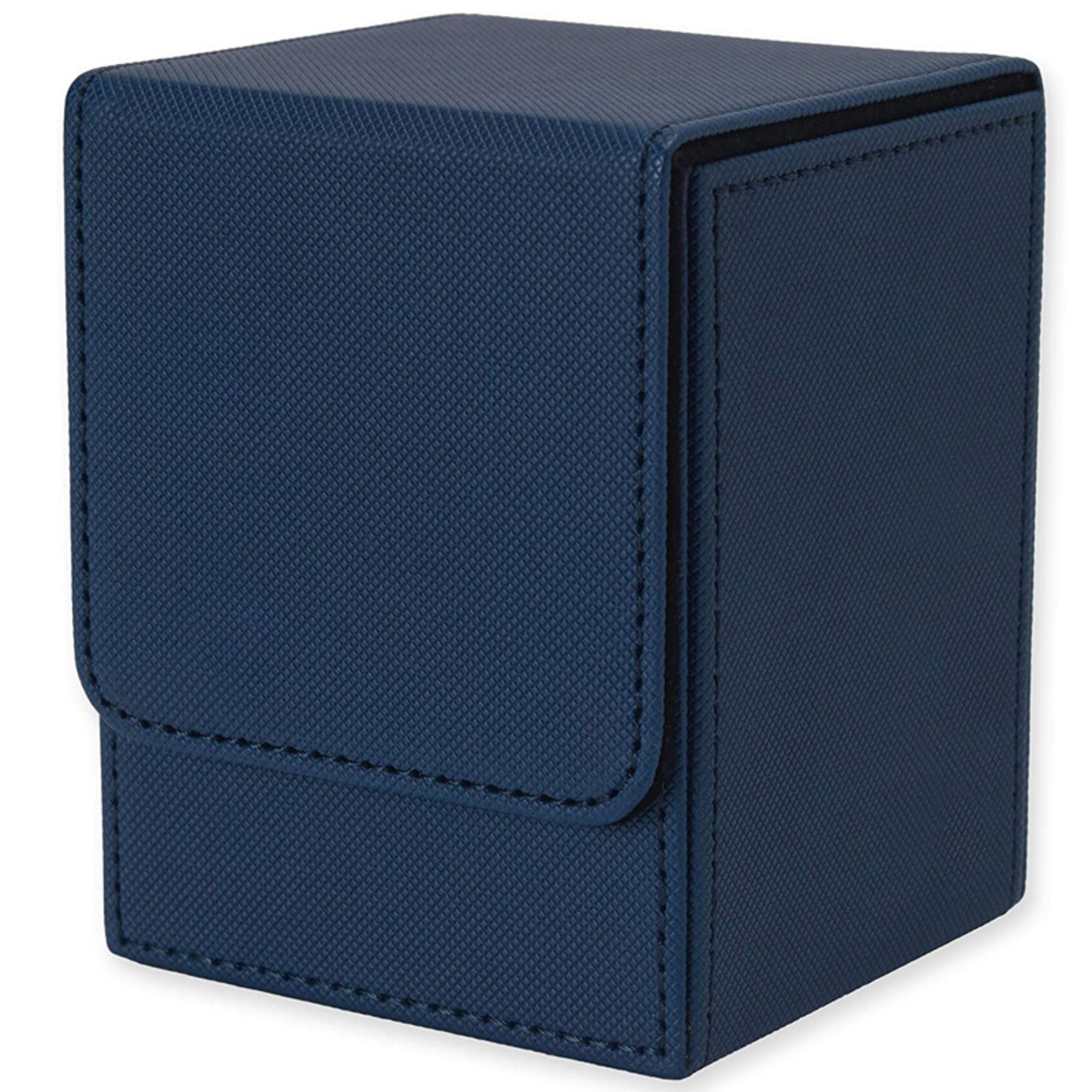 Magnetic PU Leather Card Box, custom desk accessory with logo imprint 6