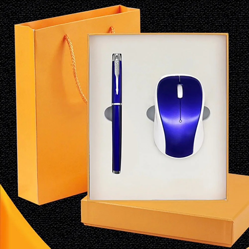 Custom Luxury Gift Set, USB Drive, Mouse, and Pen 11