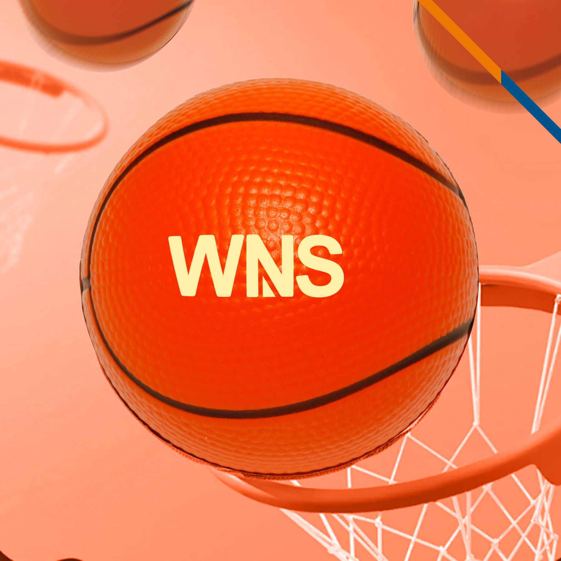 Playa Basketball Stress Ball 6