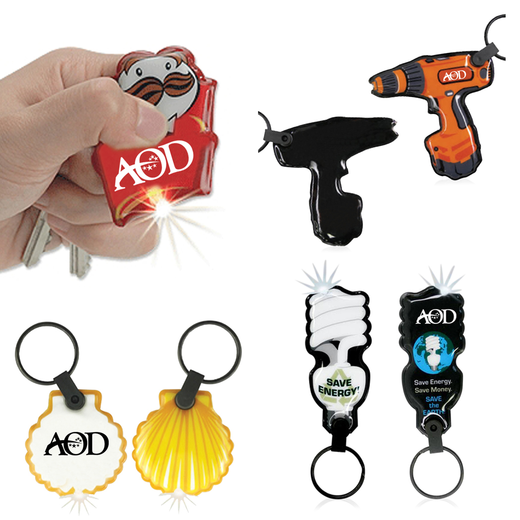 Custom Light-Up Flashlight Keychain 3